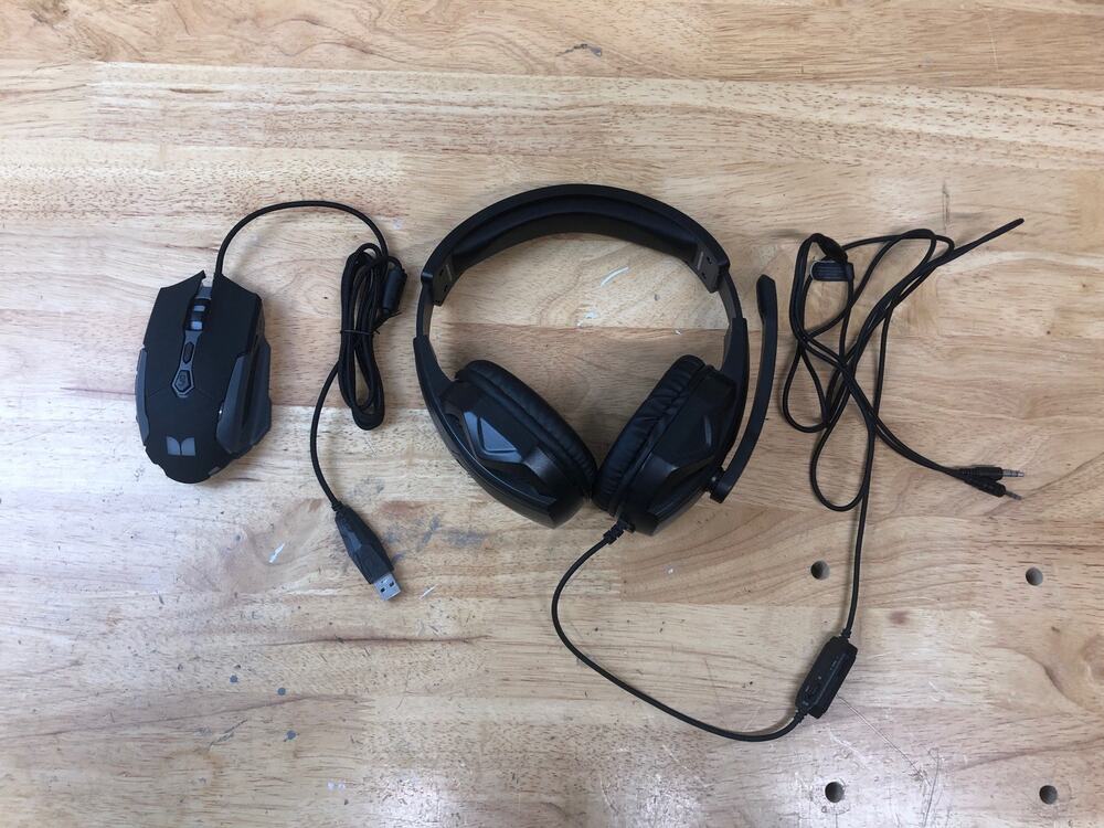 Monster Campaign 4 In 1 Gaming Mouse And Headset Only RGB